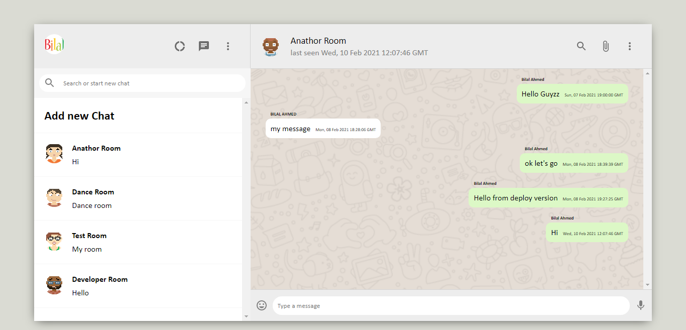 WhatsApp Clone